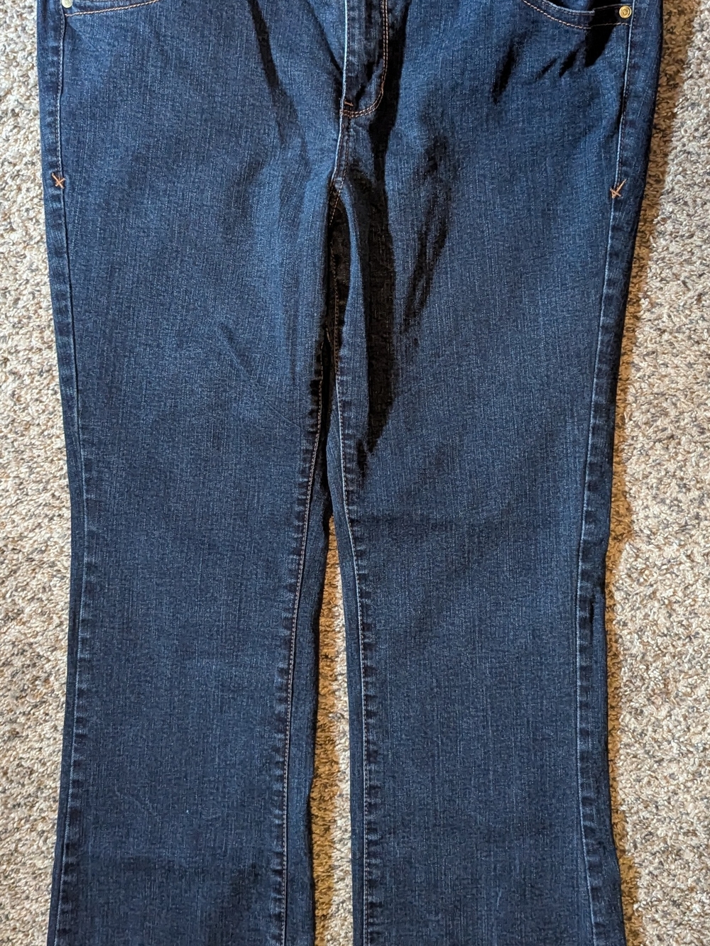 Lane Bryant Dark Blue Straight Leg Jeans